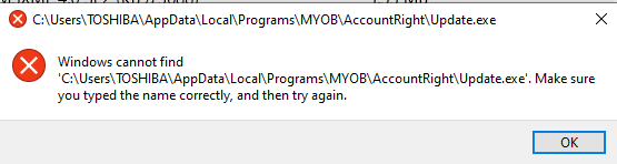 MYOB AppData Error Message.PNG